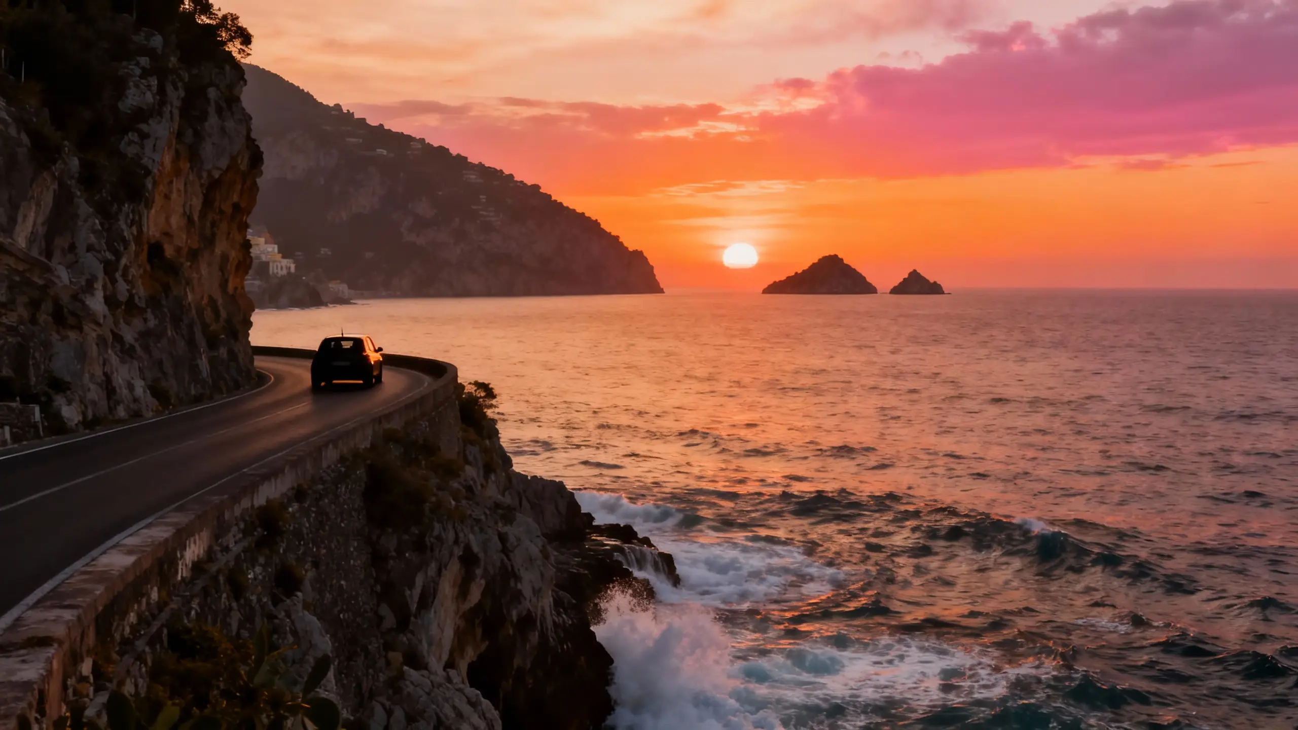 Küstenstraße Italien